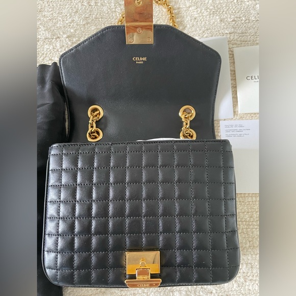 Celine small quilted C bag - Picture 6 of 12